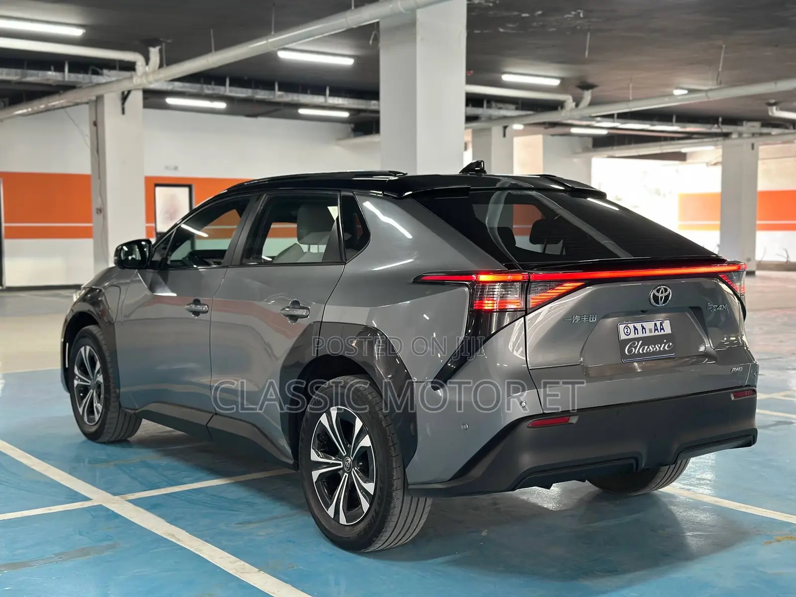 Toyota bZ4X 71.4 kWh AWD 2022 Gray