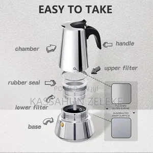 Stainless Steel Espresso Maker
