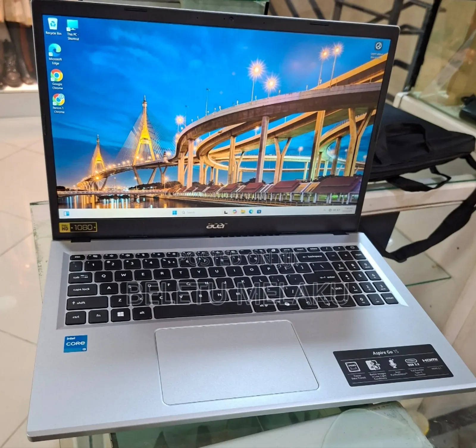 New Laptop Acer Aspire 3 8GB Intel Core I3 SSD 128GB