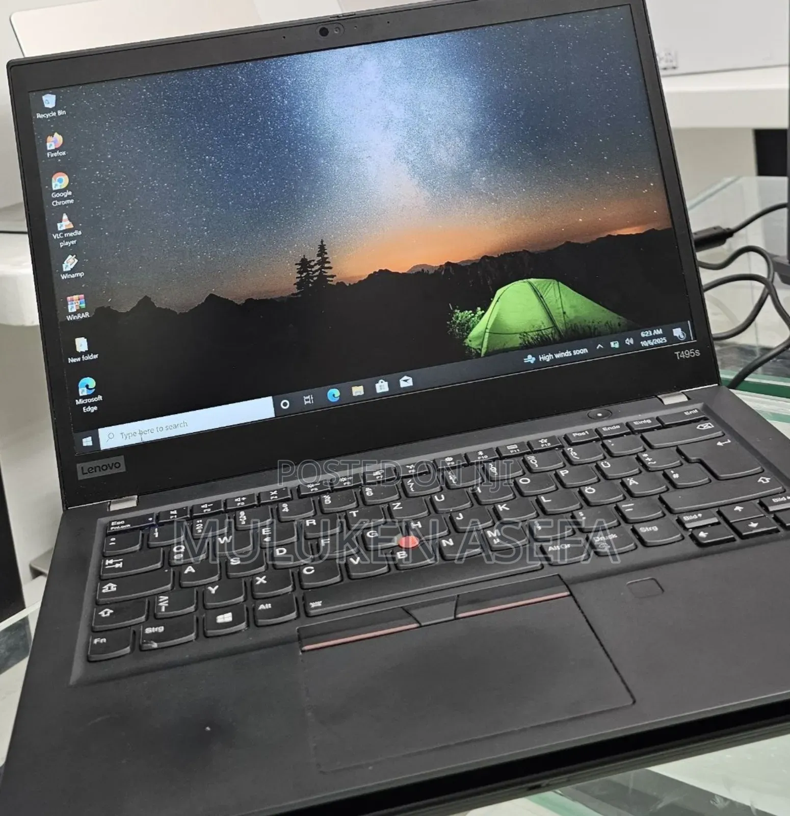 New Laptop Lenovo ThinkPad T495s 16GB AMD Ryzen 7 SSD 512GB