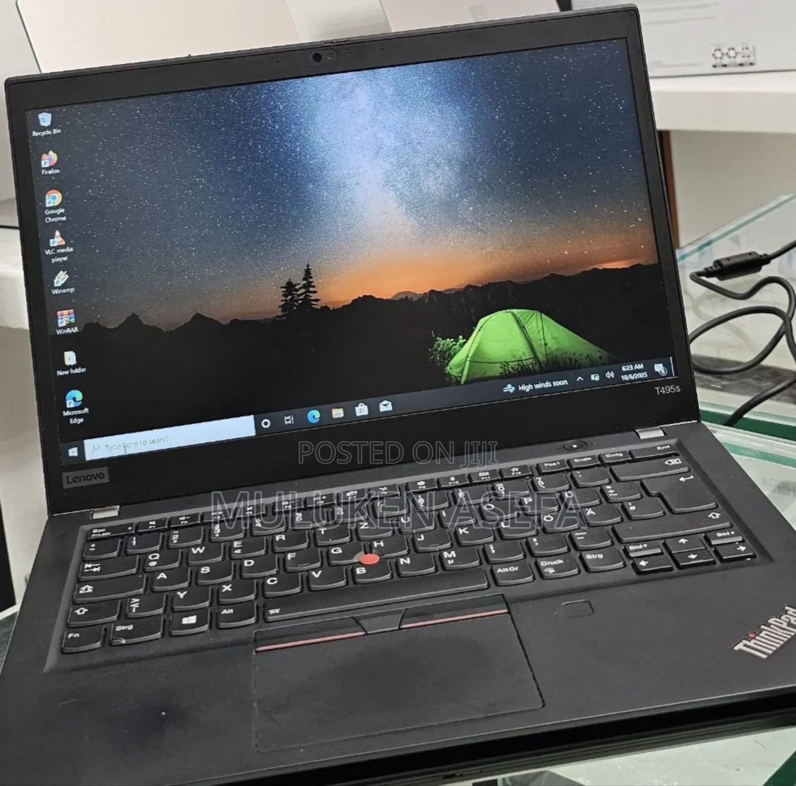 New Laptop Lenovo ThinkPad T495s 16GB AMD Ryzen 7 SSD 512GB
