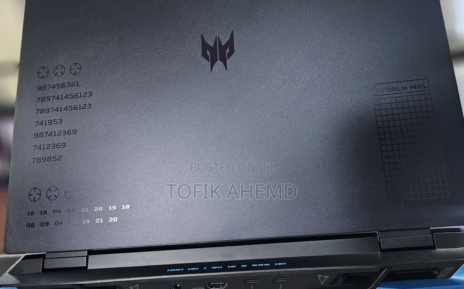 New Laptop Acer Predator Helios 300 16GB Intel Core I9 SSD 1T