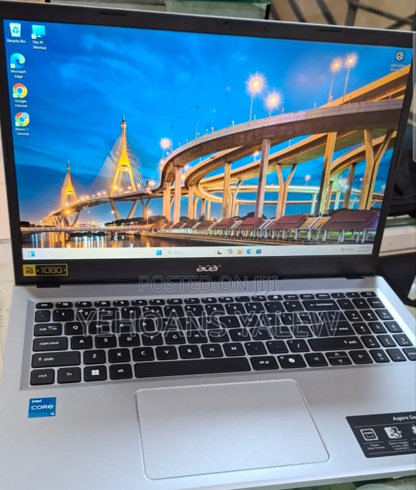 New Laptop Acer Aspire 1551 8GB Intel Core I3 SSD 128GB