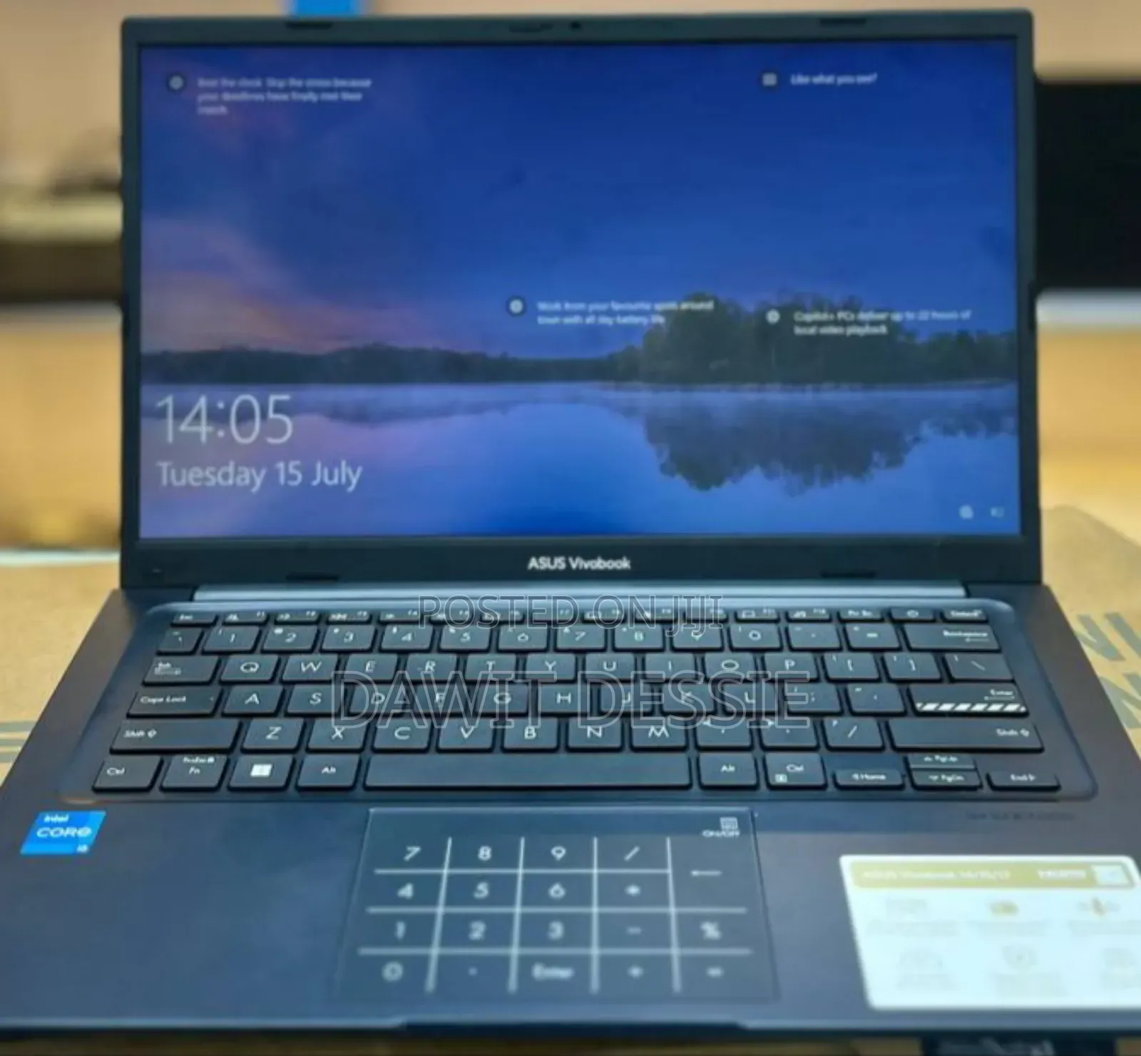 New Laptop Asus 16GB Intel Core I3 SSD 512GB