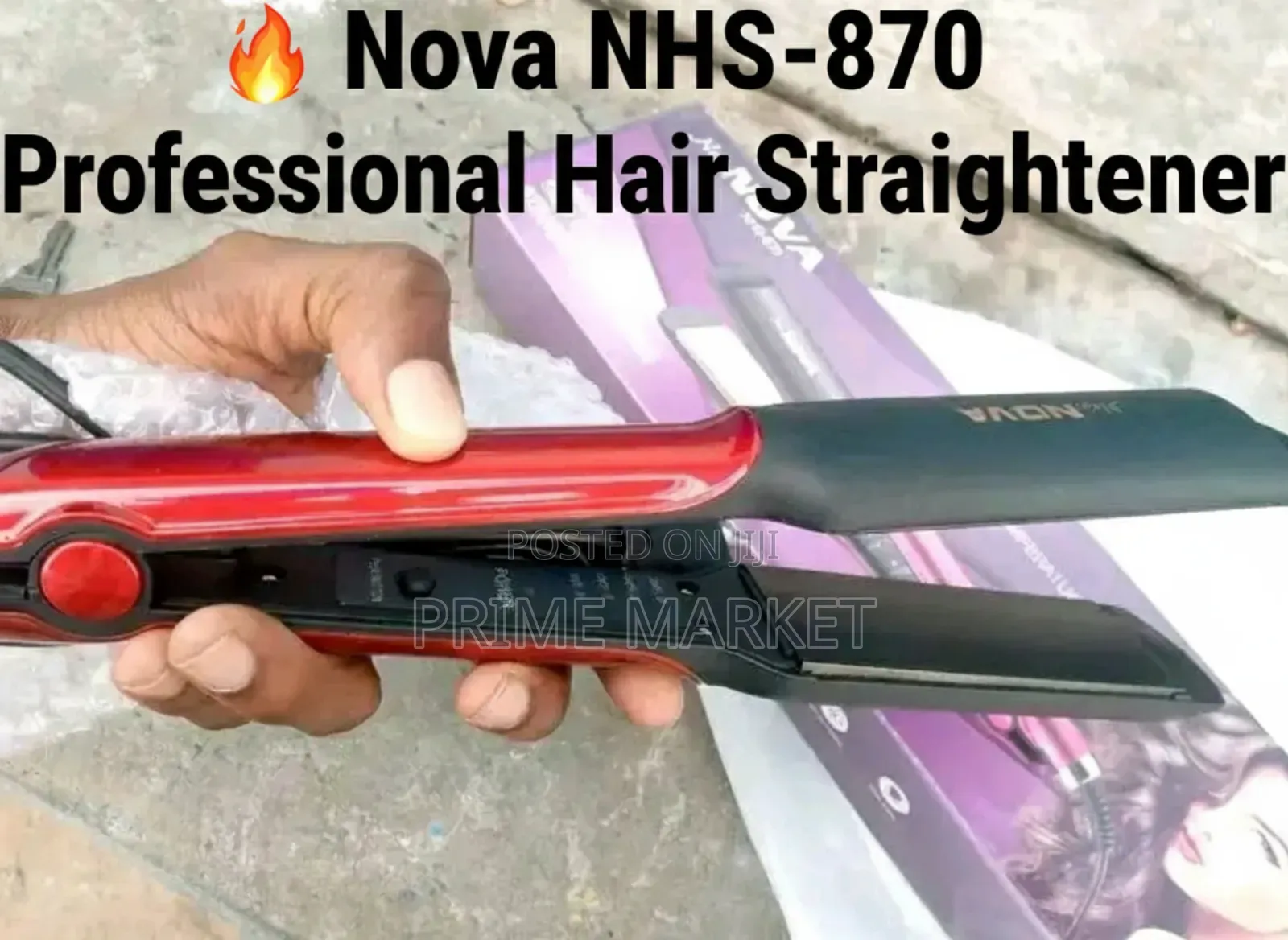 Nova Professional Hair Straightener [ NHS-870 ]