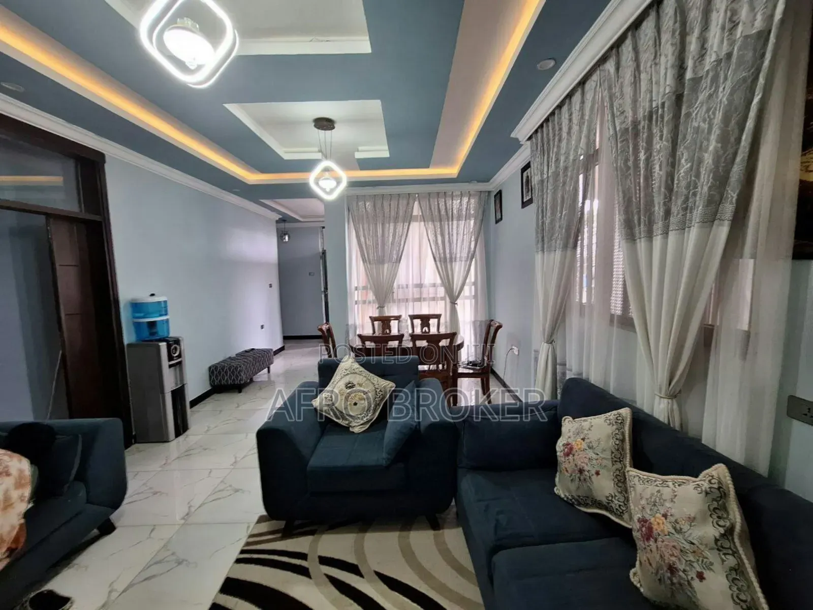 Furnished 7bdrm House in Saris Adey Abeba, Nifas Silk-Lafto for sale