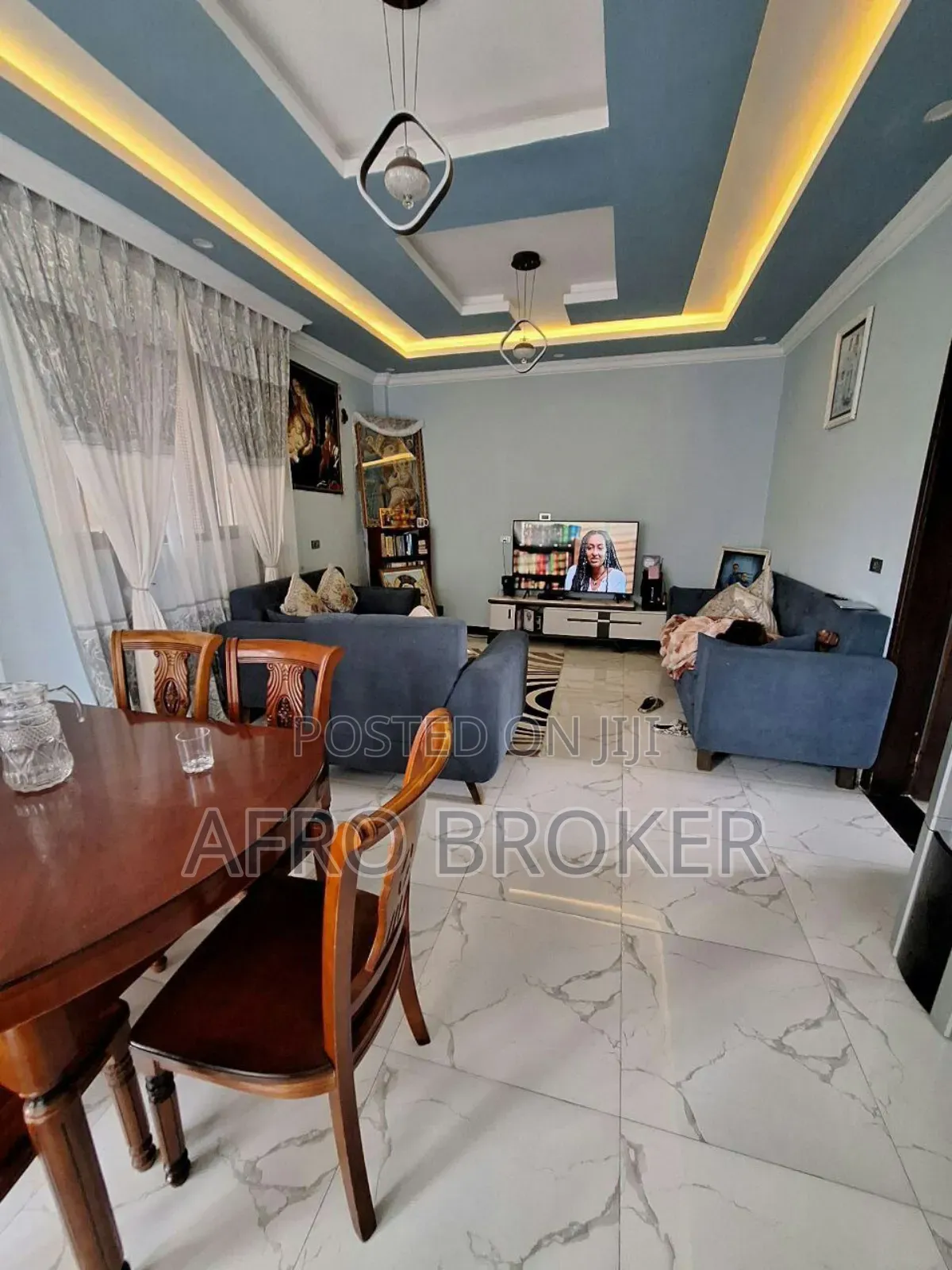 Furnished 7bdrm House in Saris Adey Abeba, Nifas Silk-Lafto for sale