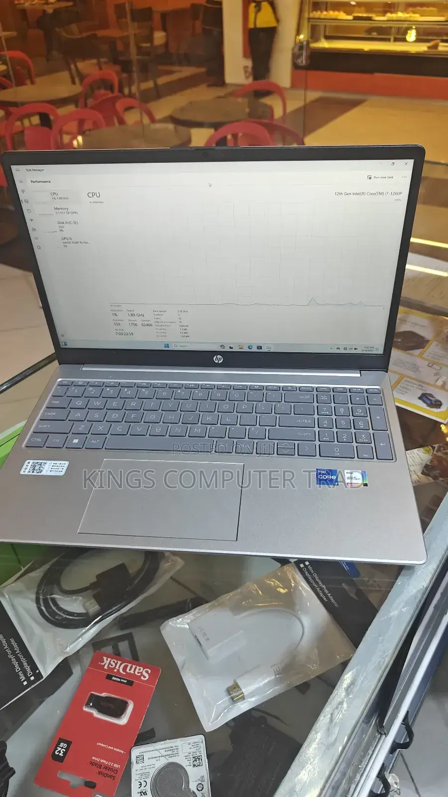New Laptop HP Stream Notebook 16GB Intel Core I7 SSD 512GB