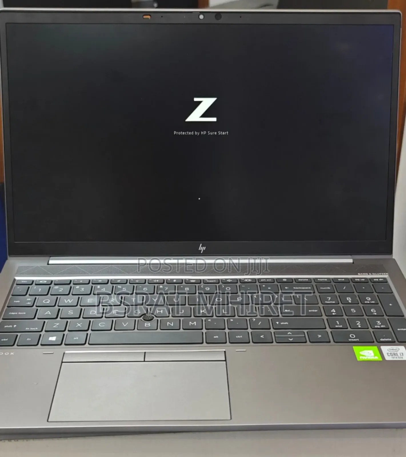 New Laptop HP Zbook Fury 15 G7 32GB Intel Core I7 SSD 1T