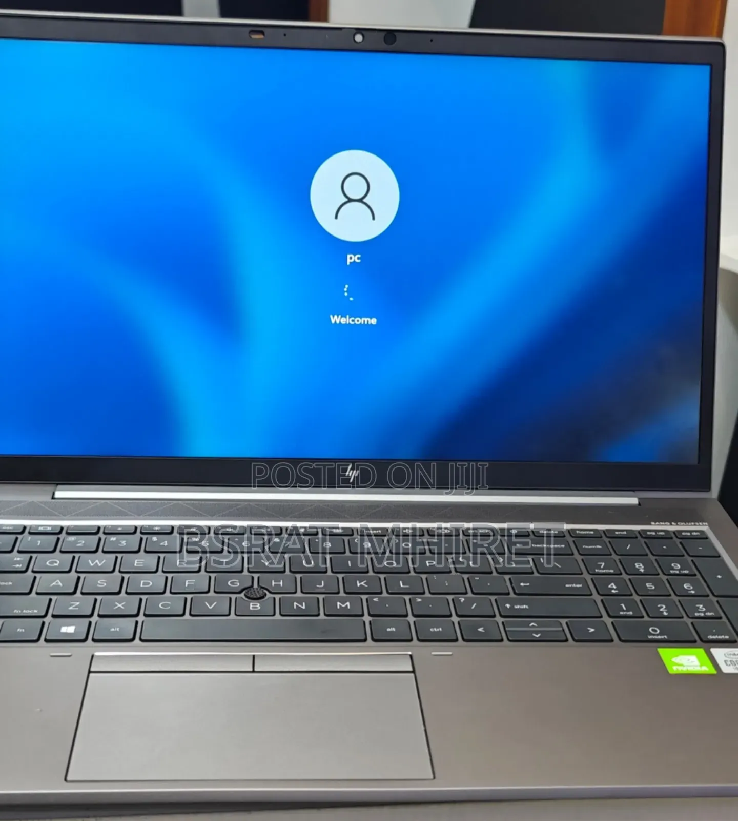 New Laptop HP Zbook Fury 15 G7 32GB Intel Core I7 SSD 1T