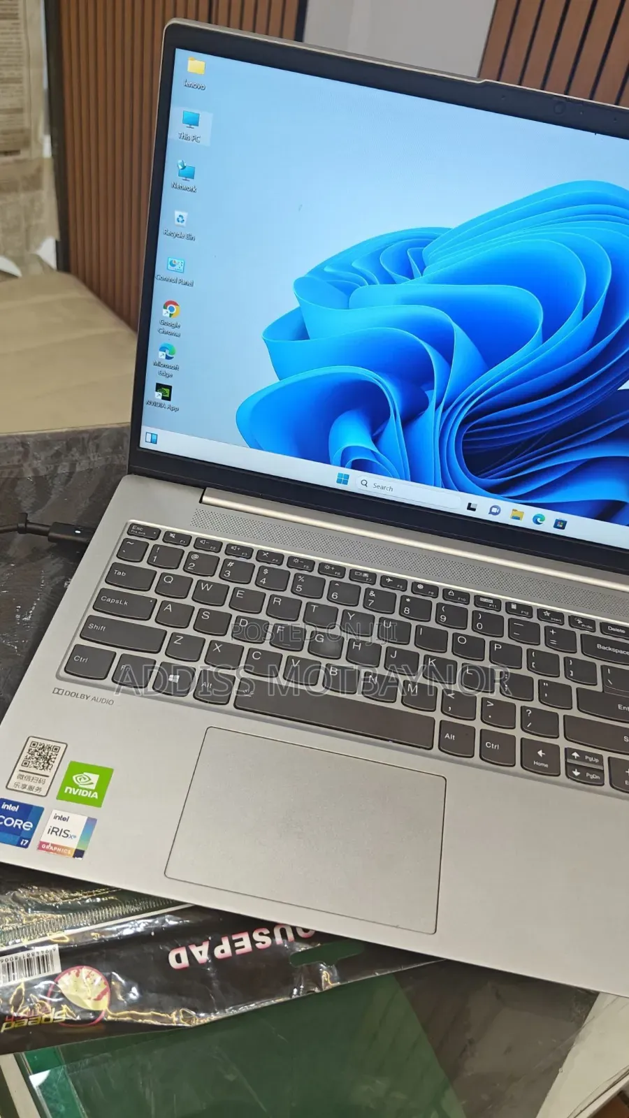 New Laptop Lenovo Ideapad 3 16GB Intel Core I7 SSD 512GB