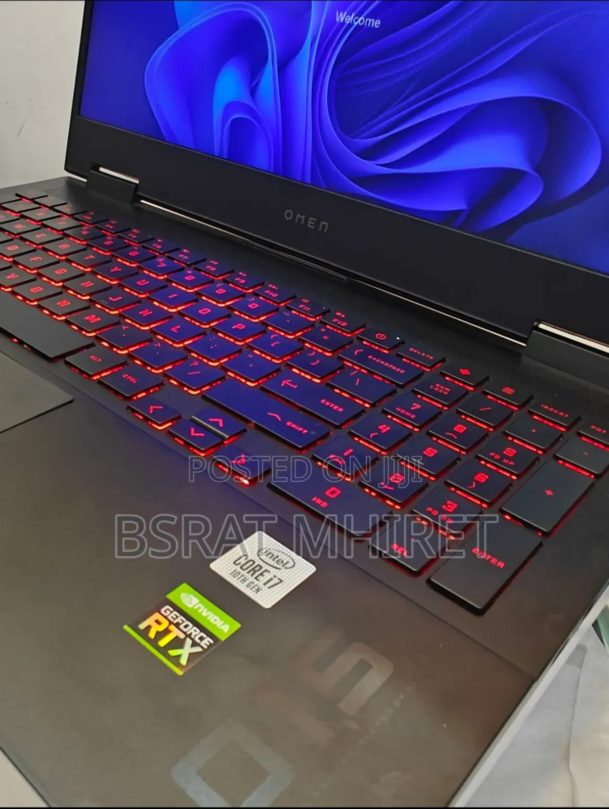 New Laptop HP Omen 15 16GB Intel Core I7 SSD 1T