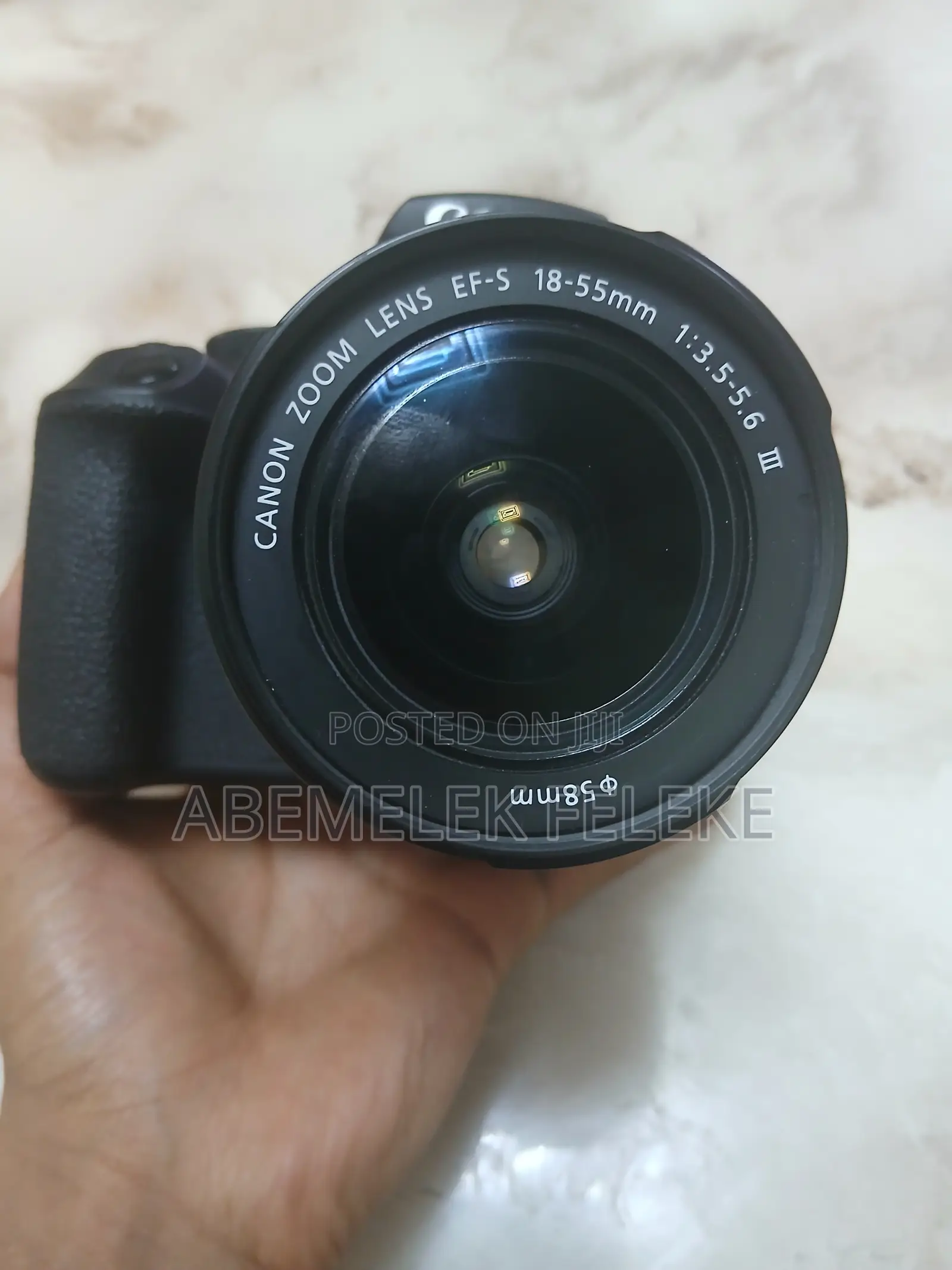 Canon Camera 2000d With 18-55mm Lens