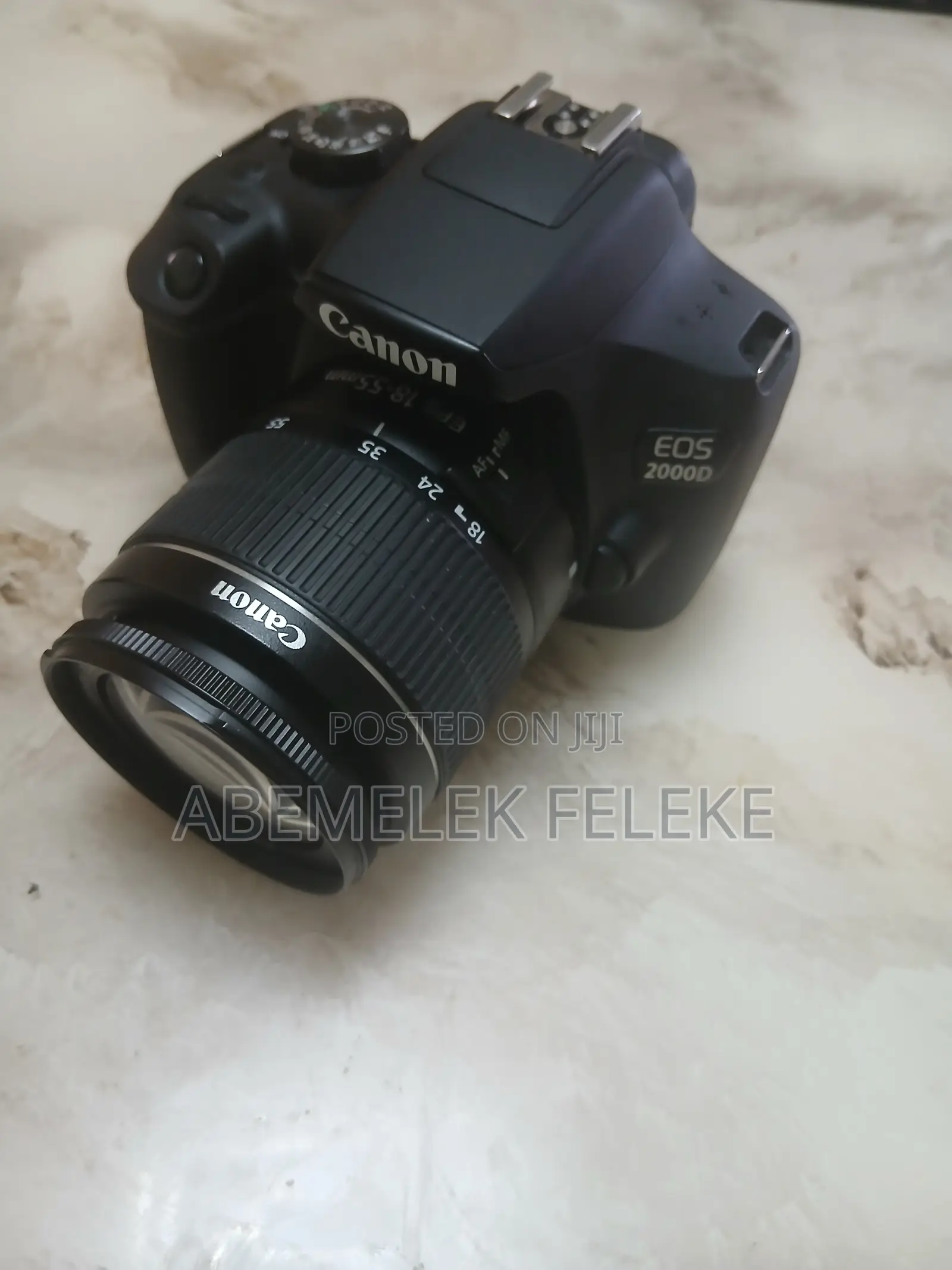Canon Camera 2000d With 18-55mm Lens