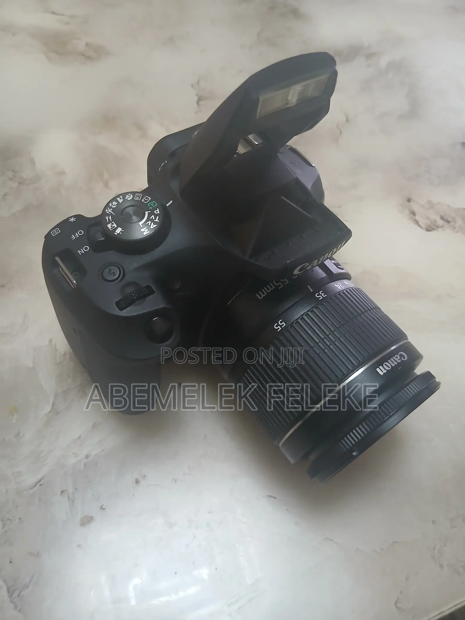 Canon Camera 2000d With 18-55mm Lens