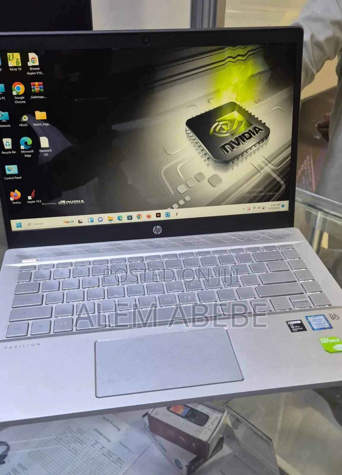 New Laptop HP Pavilion 15 16GB Intel Core I7 SSD 512GB