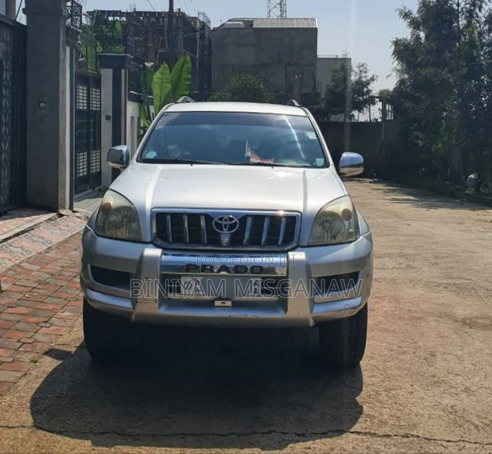 Toyota Land Cruiser Prado 2008 Silver