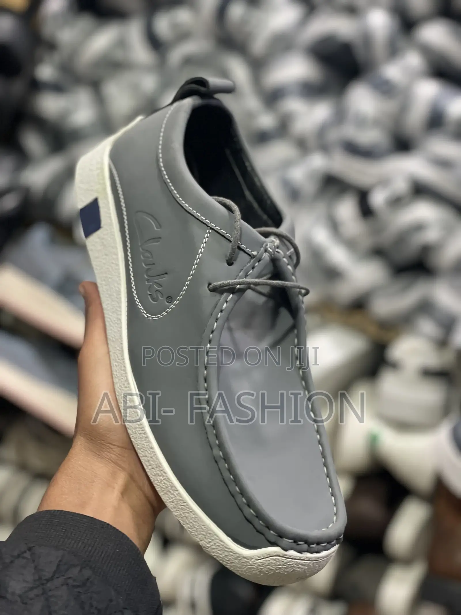 Clark Shoe Grey Original