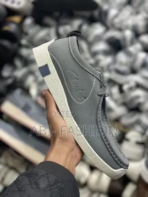 Photo - Clark Shoe Grey Original