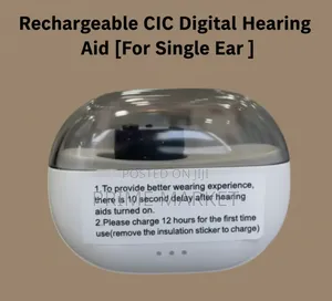 Photo - Rechargeable Cic Hearing Aid With Noise Cancellation [For Single Ear ]