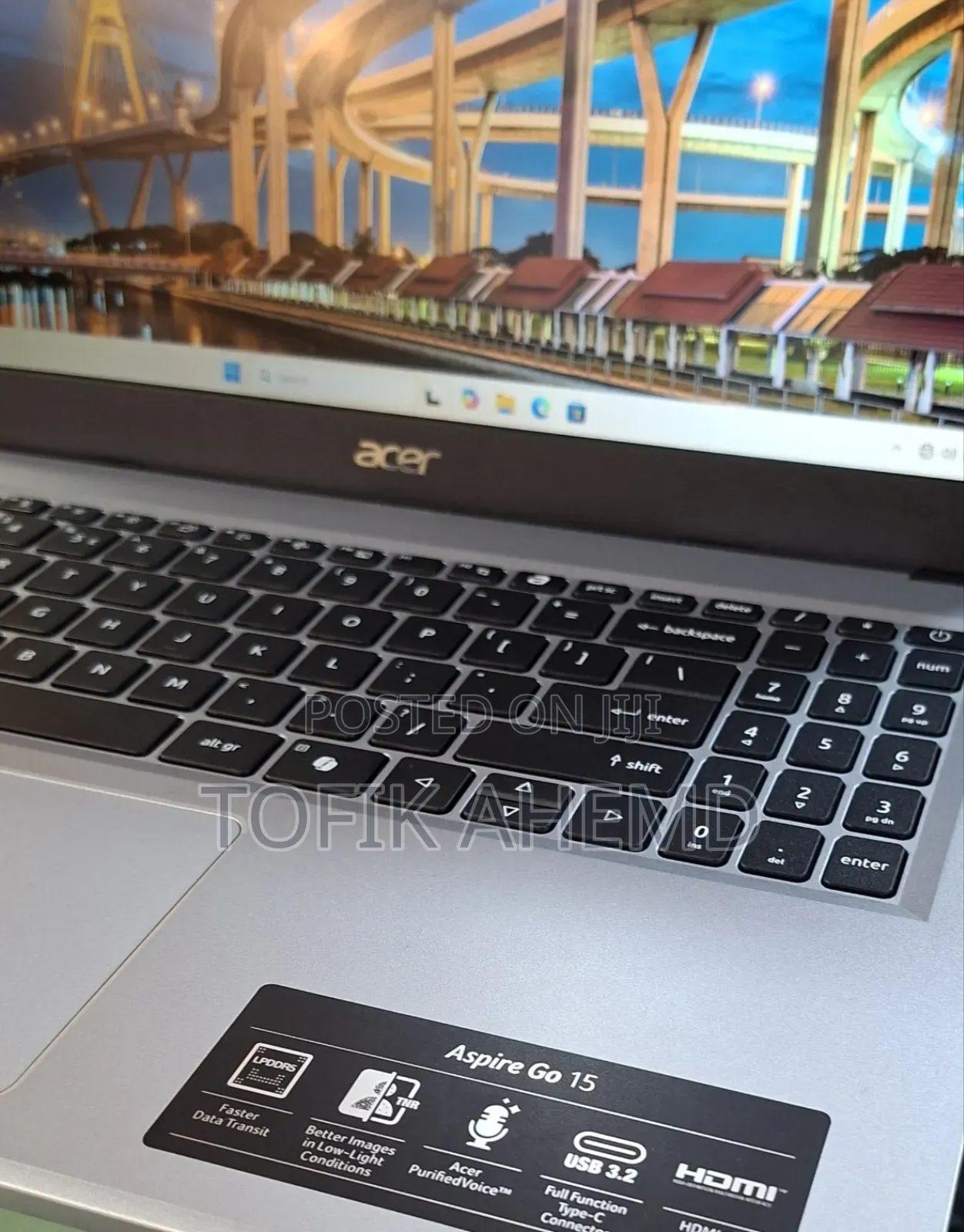 New Laptop Acer Aspire 5 8GB Intel Core 3 SSD 512GB