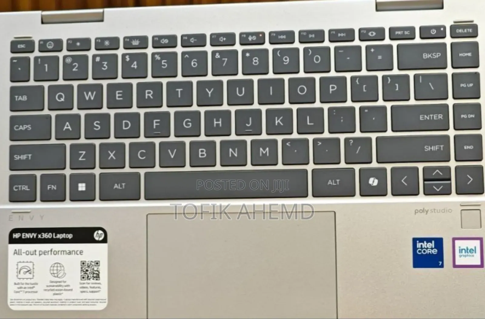 New Laptop HP Envy X360 16GB Intel Core I7 SSD 1T