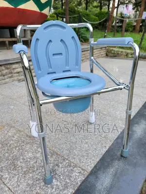Photo - Toilet Chair影፫shower+Bath Chair❩❩Commode Chair-5 Levels of Adjustment