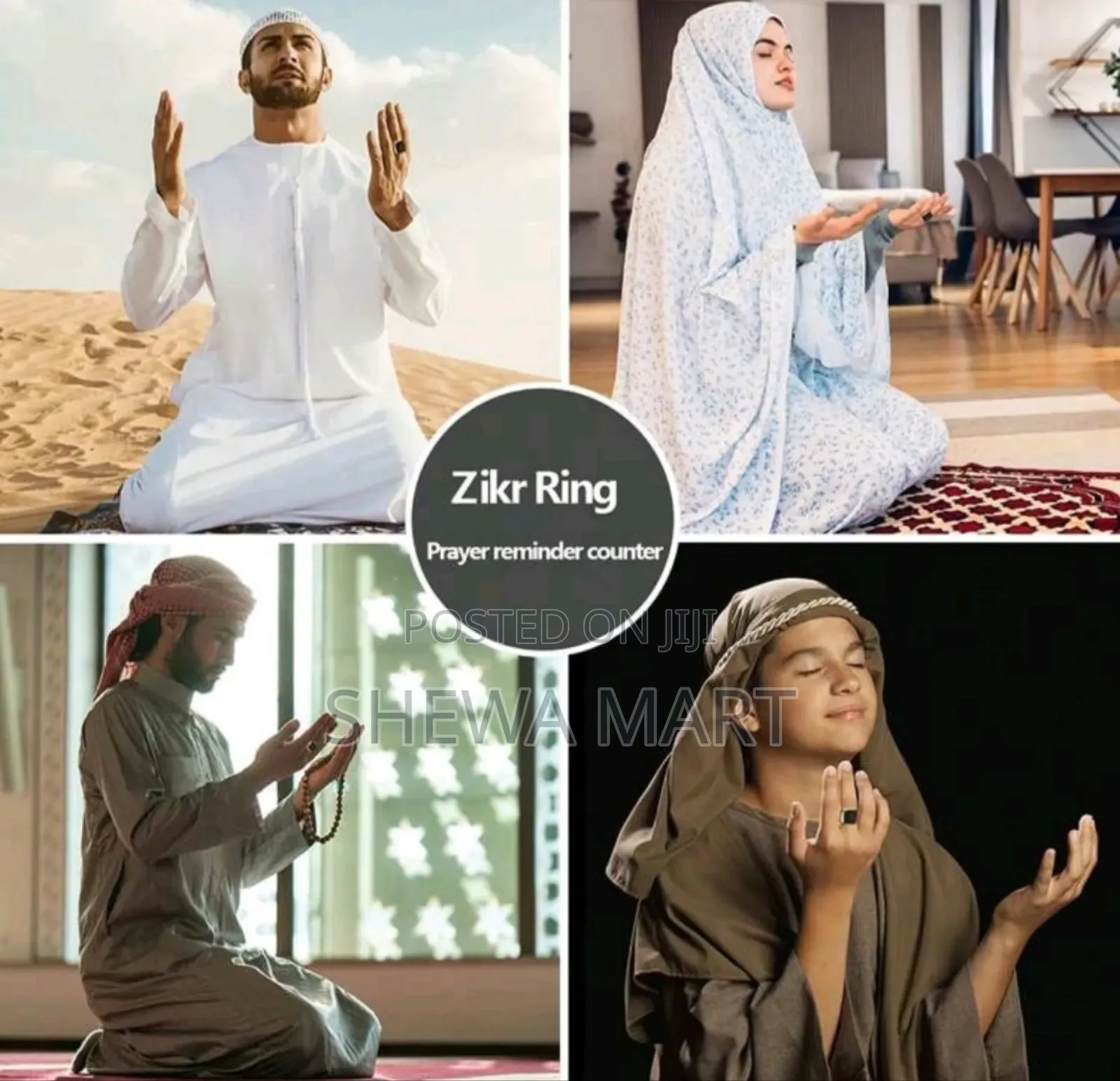 Electronic Tasbih Finger Counter Oled Digital Finger Counter Muslims