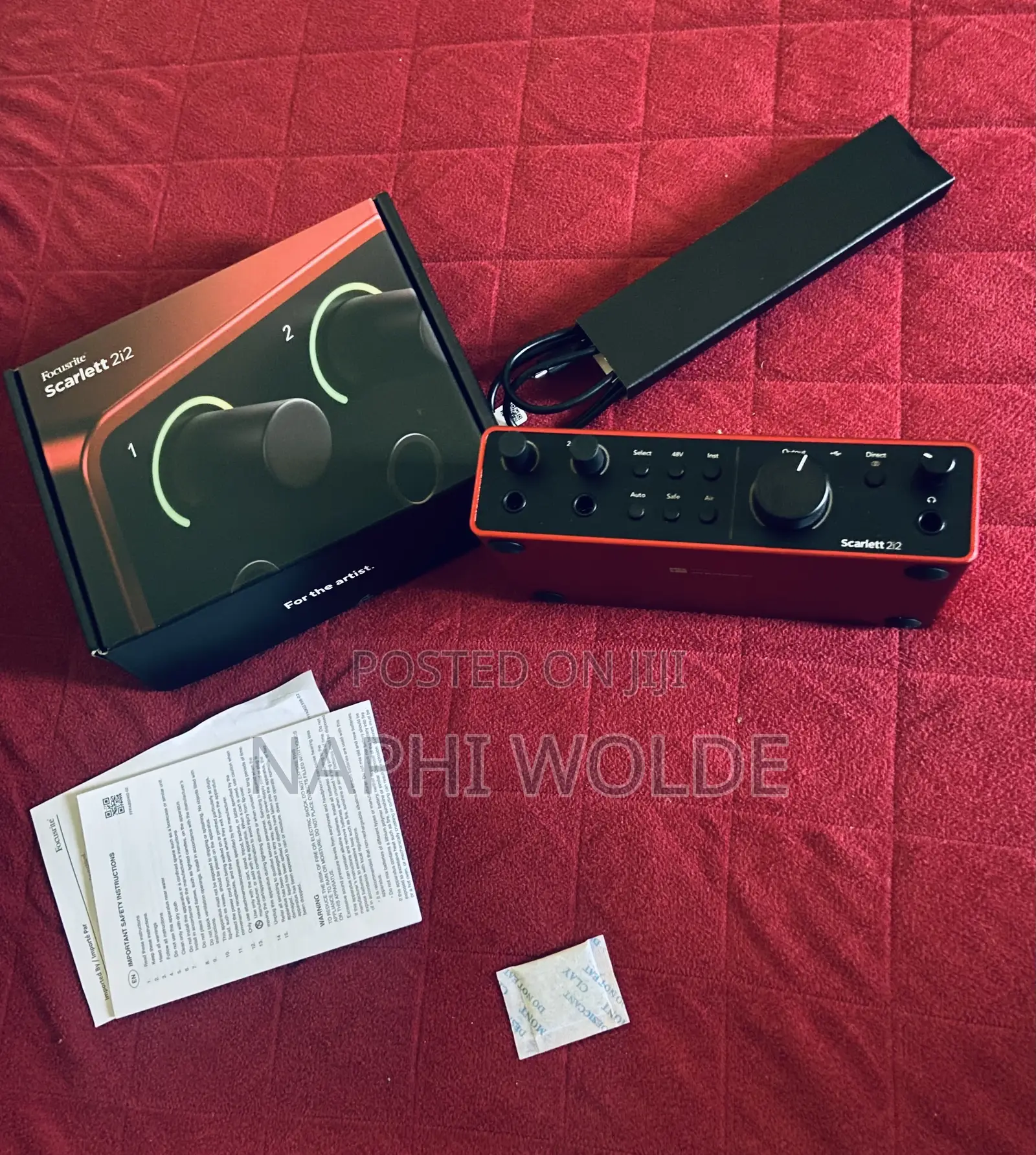 Focusrite Scarlett 2i2 (4th Gen) Audio Interface