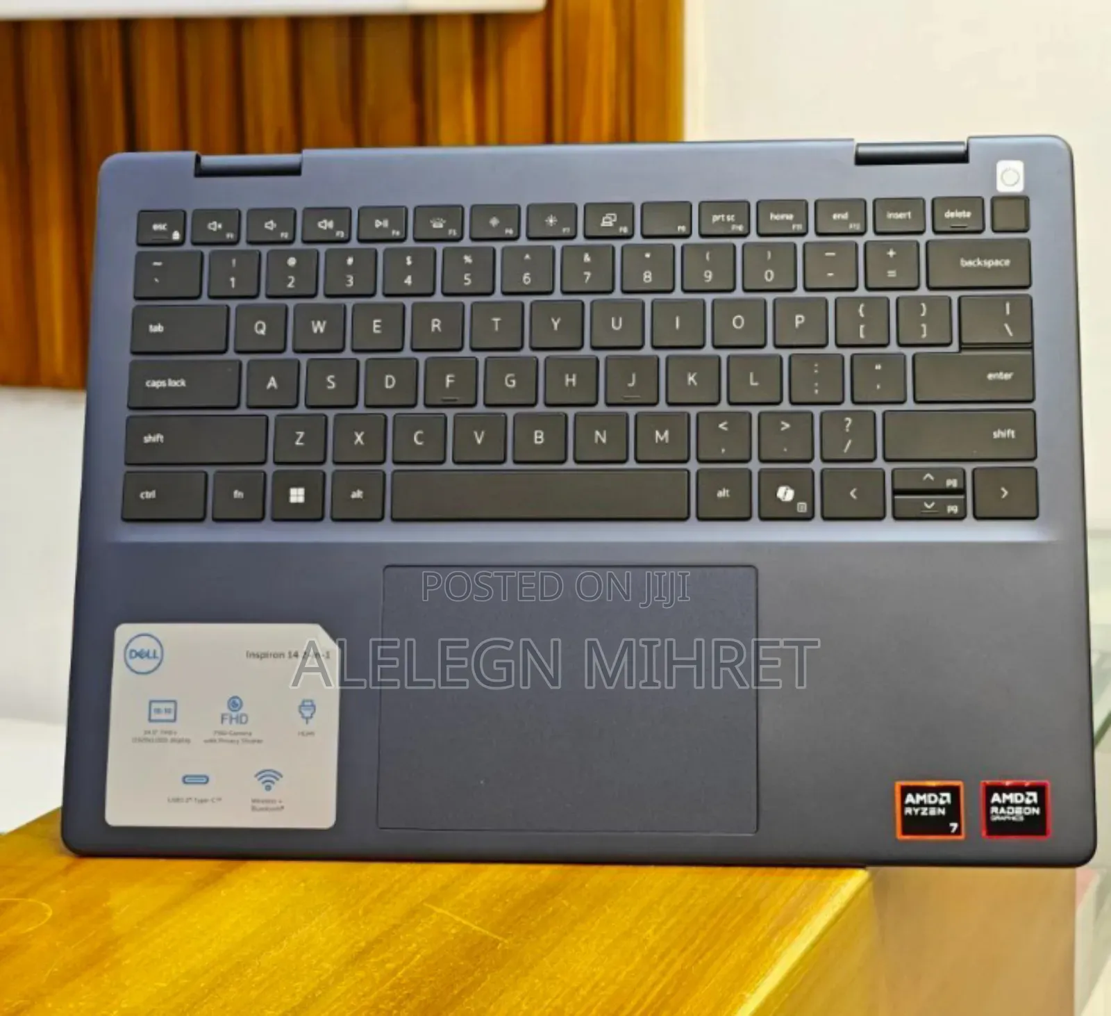 New Laptop Dell Inspiron 15 16GB AMD Ryzen 7 SSD 1T