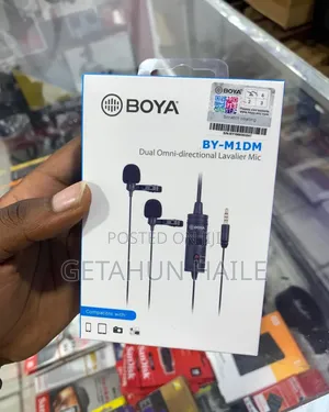 Photo - Boya by-M1dm Dual Omini Directional Lavaliere Mic