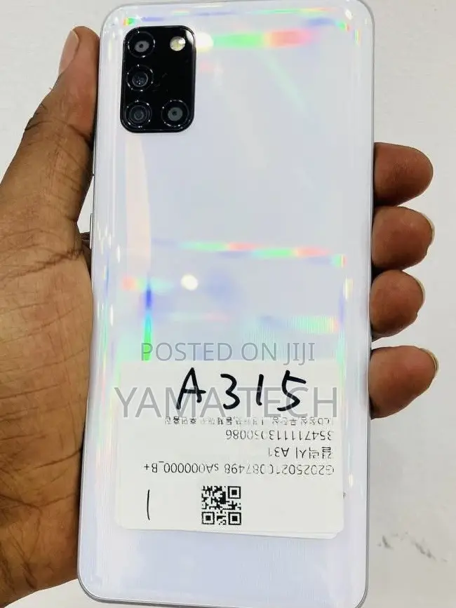 New Samsung Galaxy A31 64 GB Silver