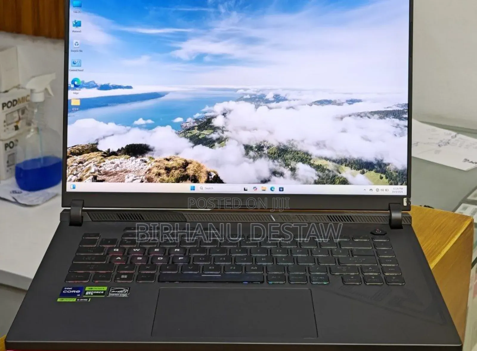 New Laptop Asus ROG Strix G15 16GB Intel Core i9 SSD 1T