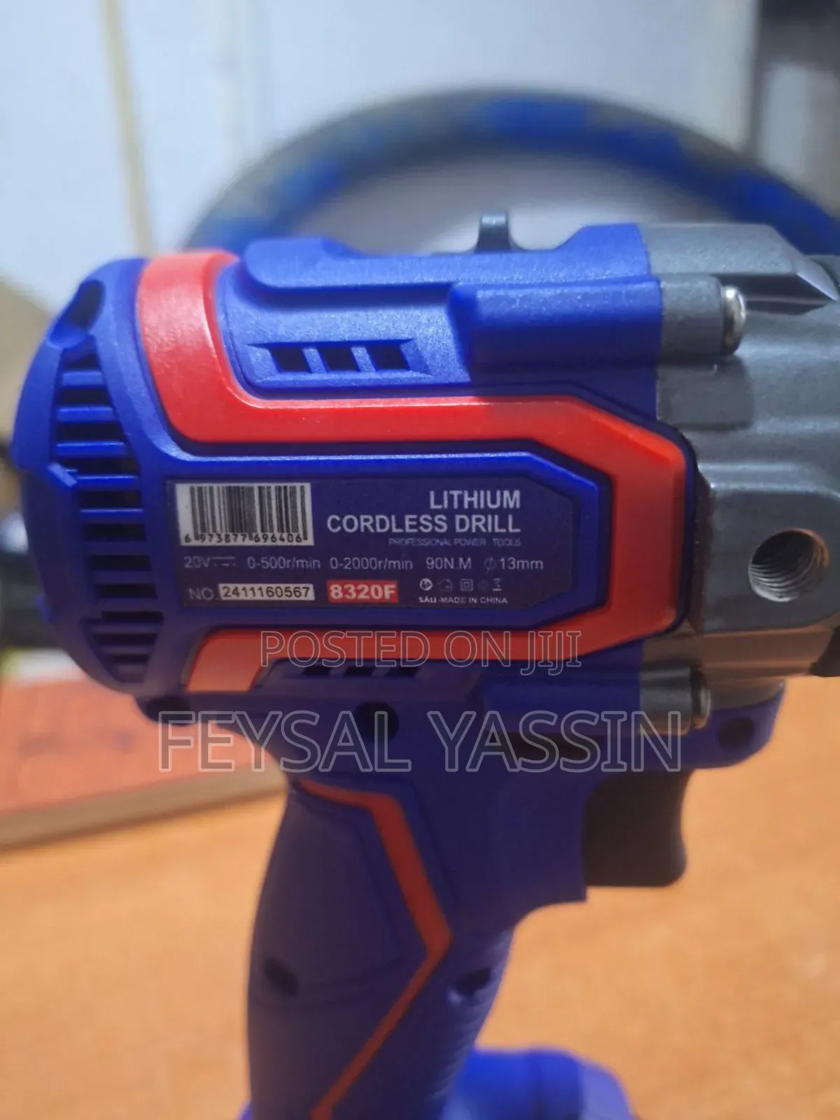 Sali Chargble Drill Brushless 20v 3ah