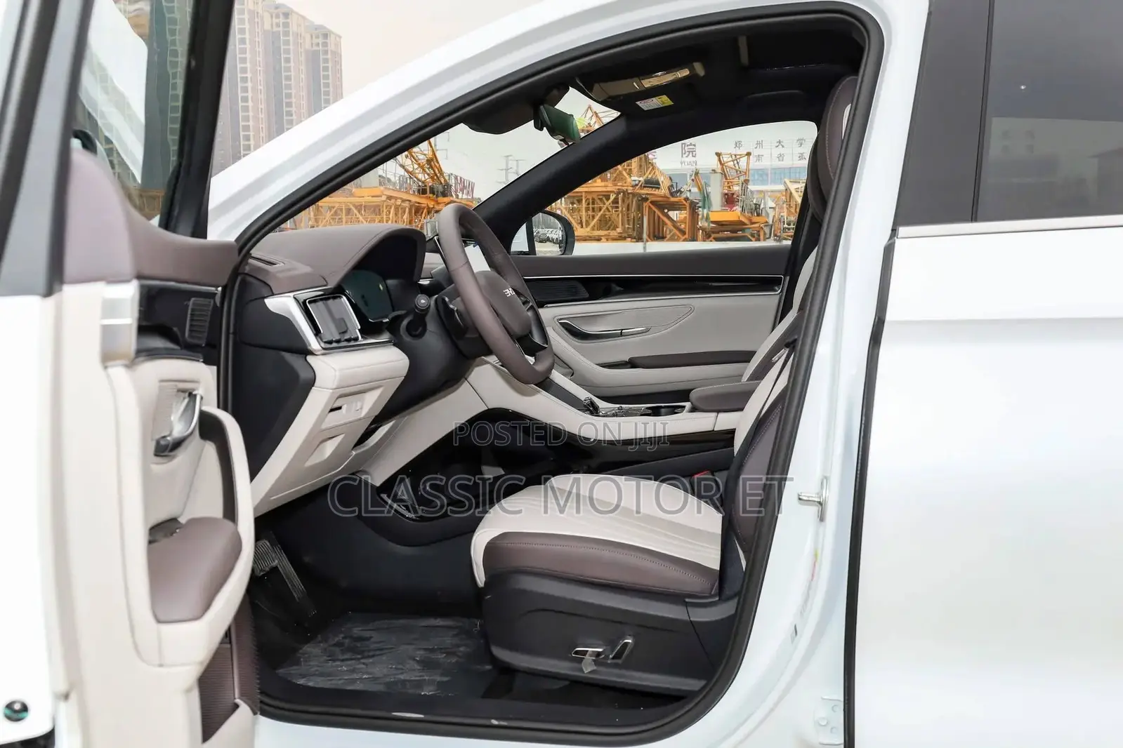 New BYD Song Plus 2025 White