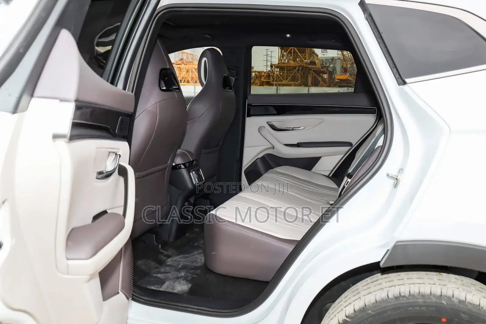 New BYD Song Plus 2025 White