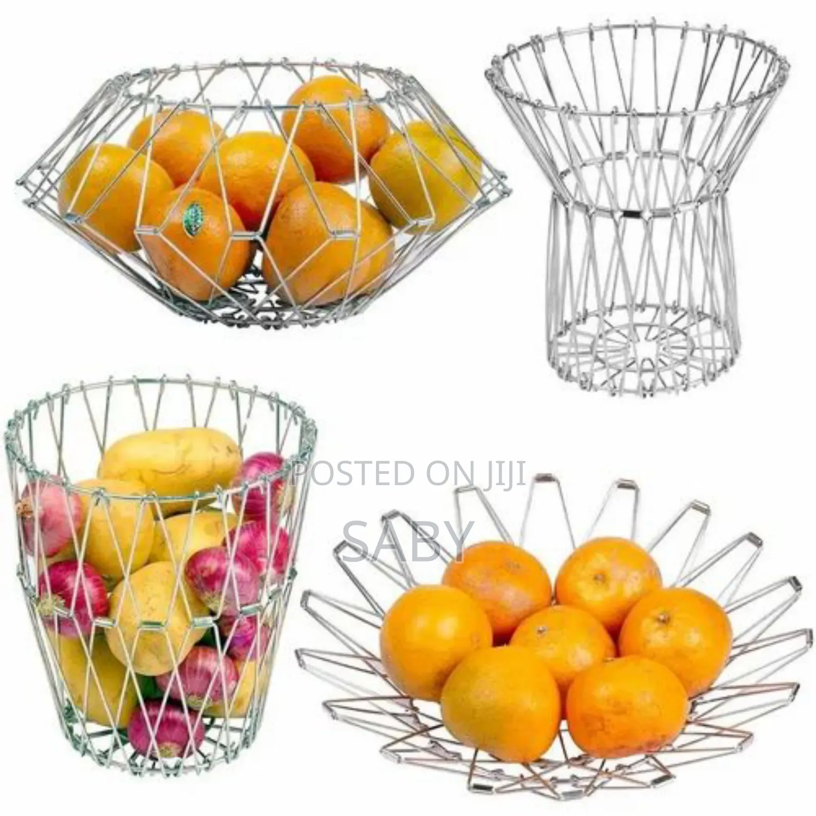 Multipurpose Folding Fruit and Vegetables Basket
