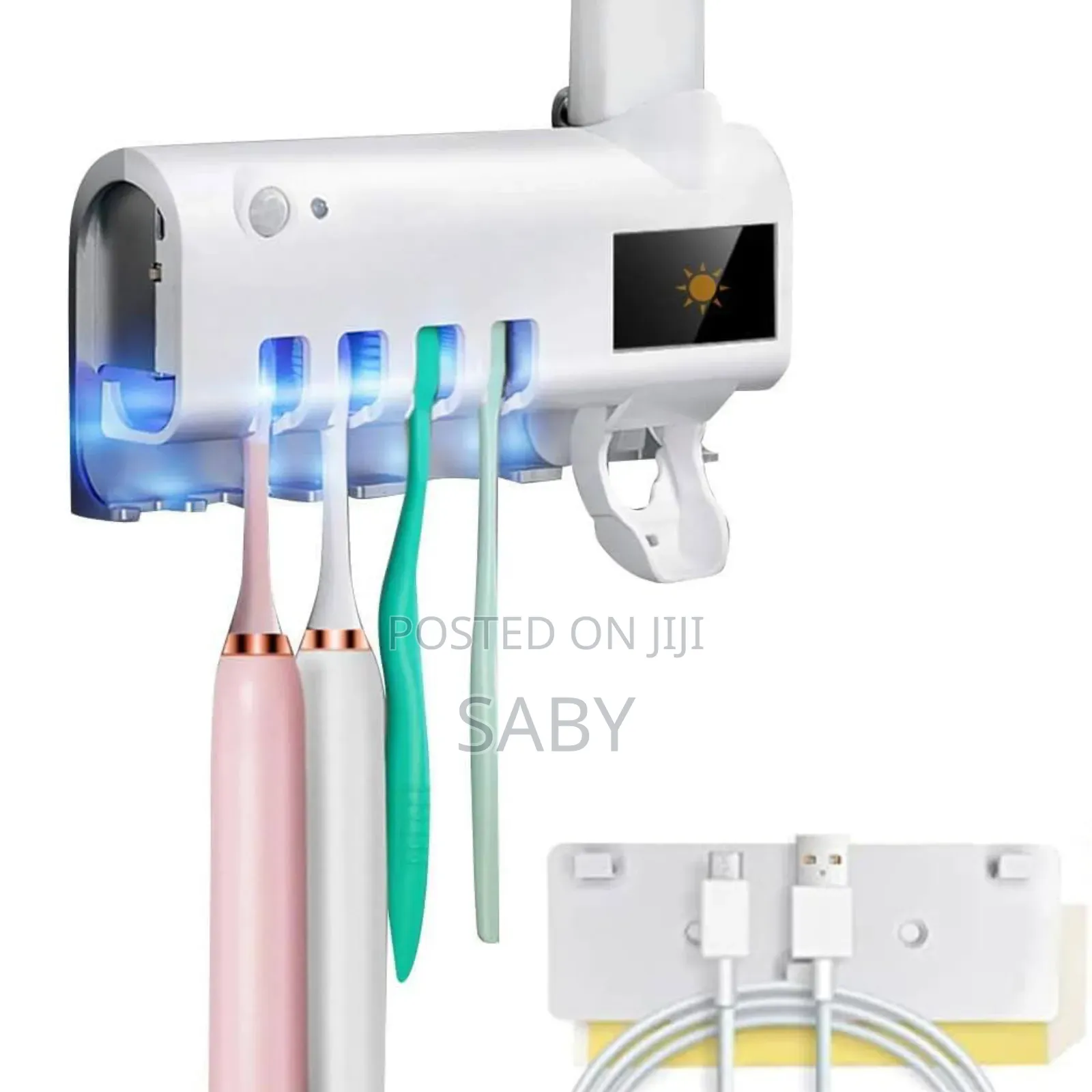 Light Sterlizer Toothbrush Holder and Cleaner