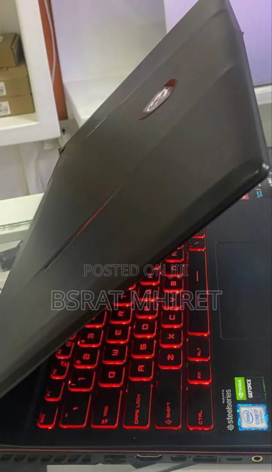 New Laptop MSI GF63 16GB Intel Core I7 SSD 512GB