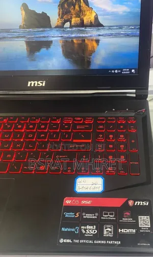 Photo - New Laptop MSI GF63 16GB Intel Core I7 SSD 512GB