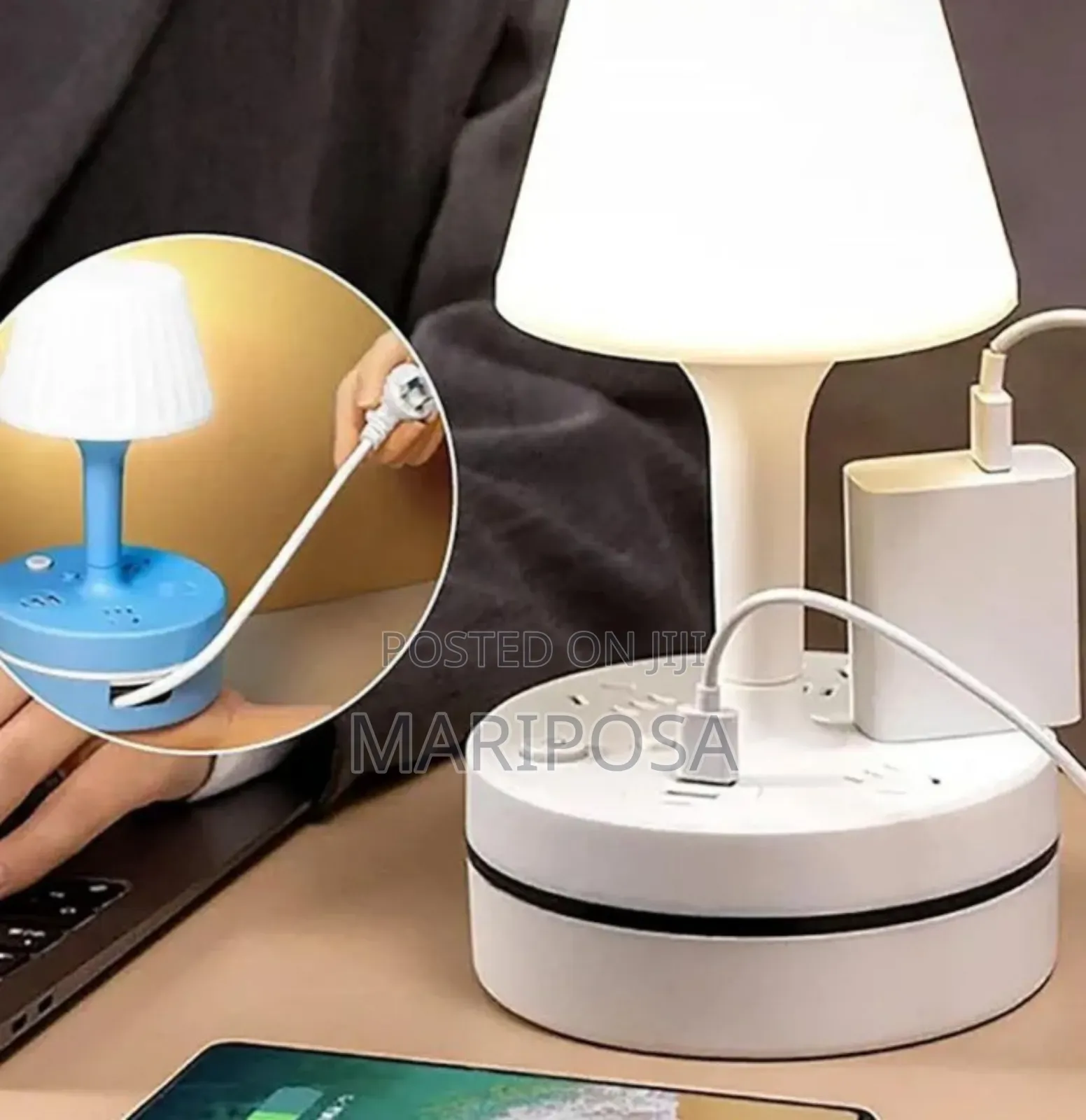 All in One Table Lamp Socket
