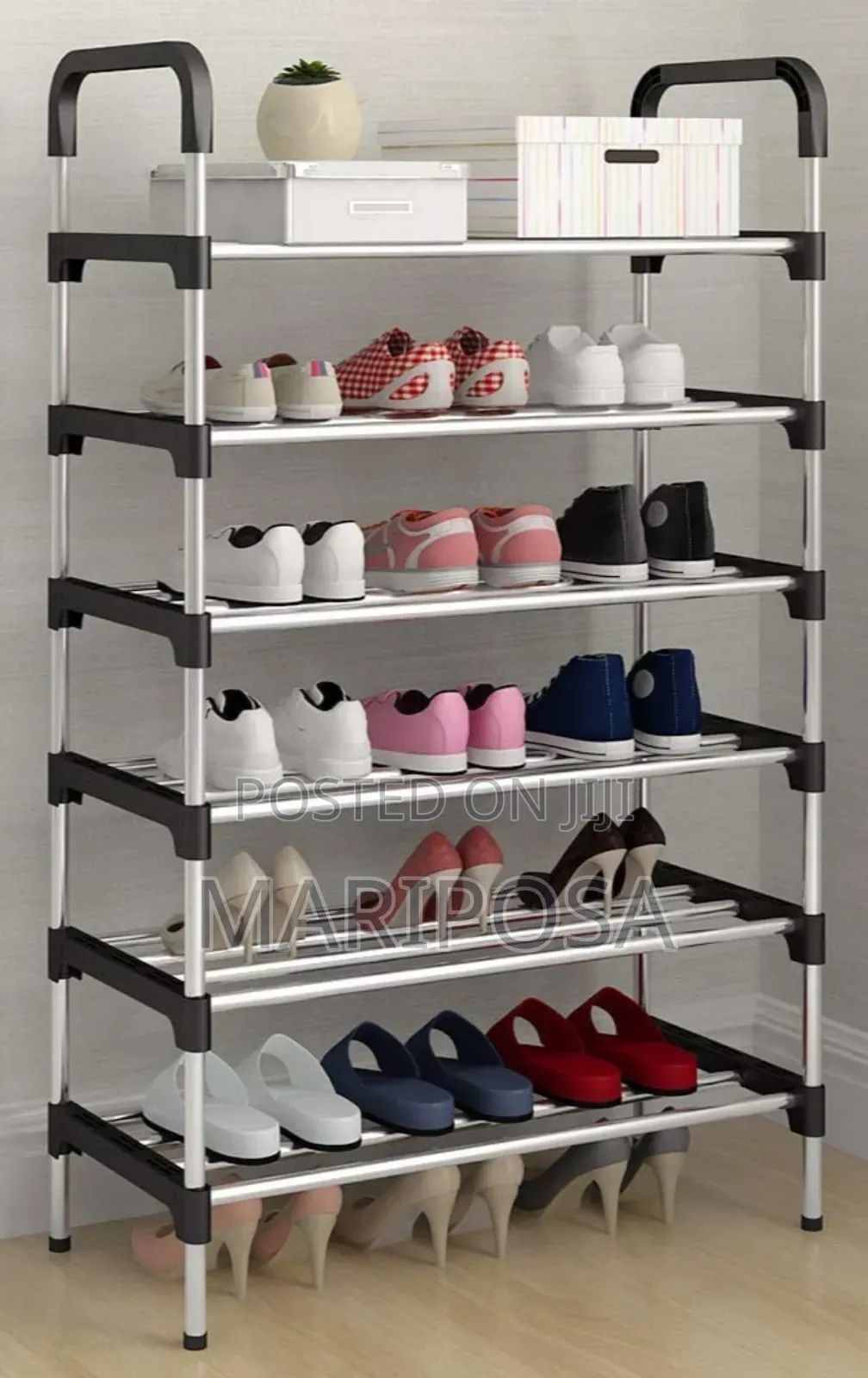 6-layer Adjustable Shoe Rack