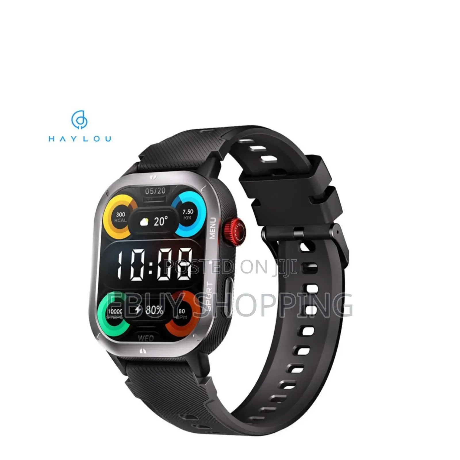 Stylish Smart: The Haylou Iron Neo Watch