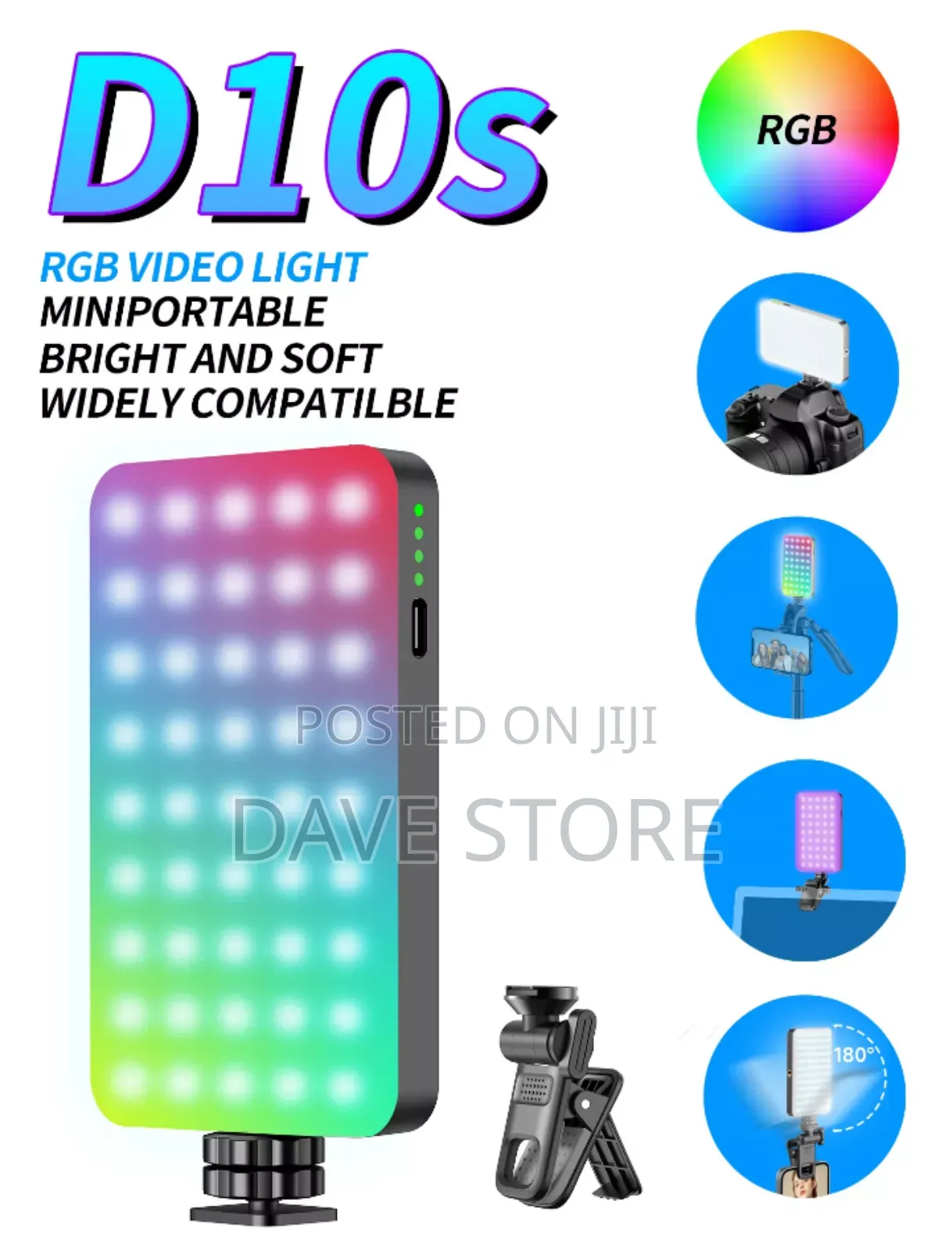 Portable RGB Video Light