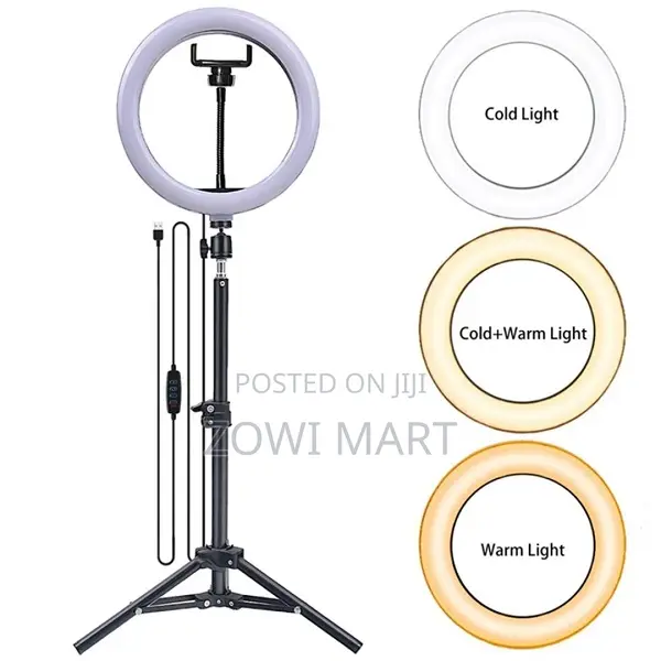 LJJ-36 3-Color Fill Light 14 Ring Light
