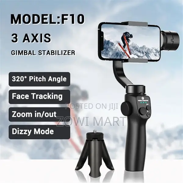 F10 3-Axis Gimbal Smartphone Stabilizer