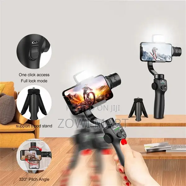 F10 3-Axis Gimbal Smartphone Stabilizer