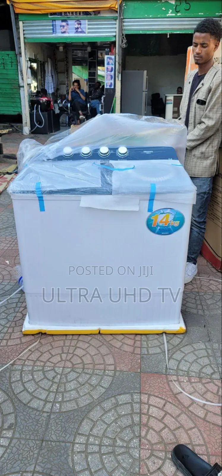 Hisense Semi Automatic Washing Machine 14.Kg