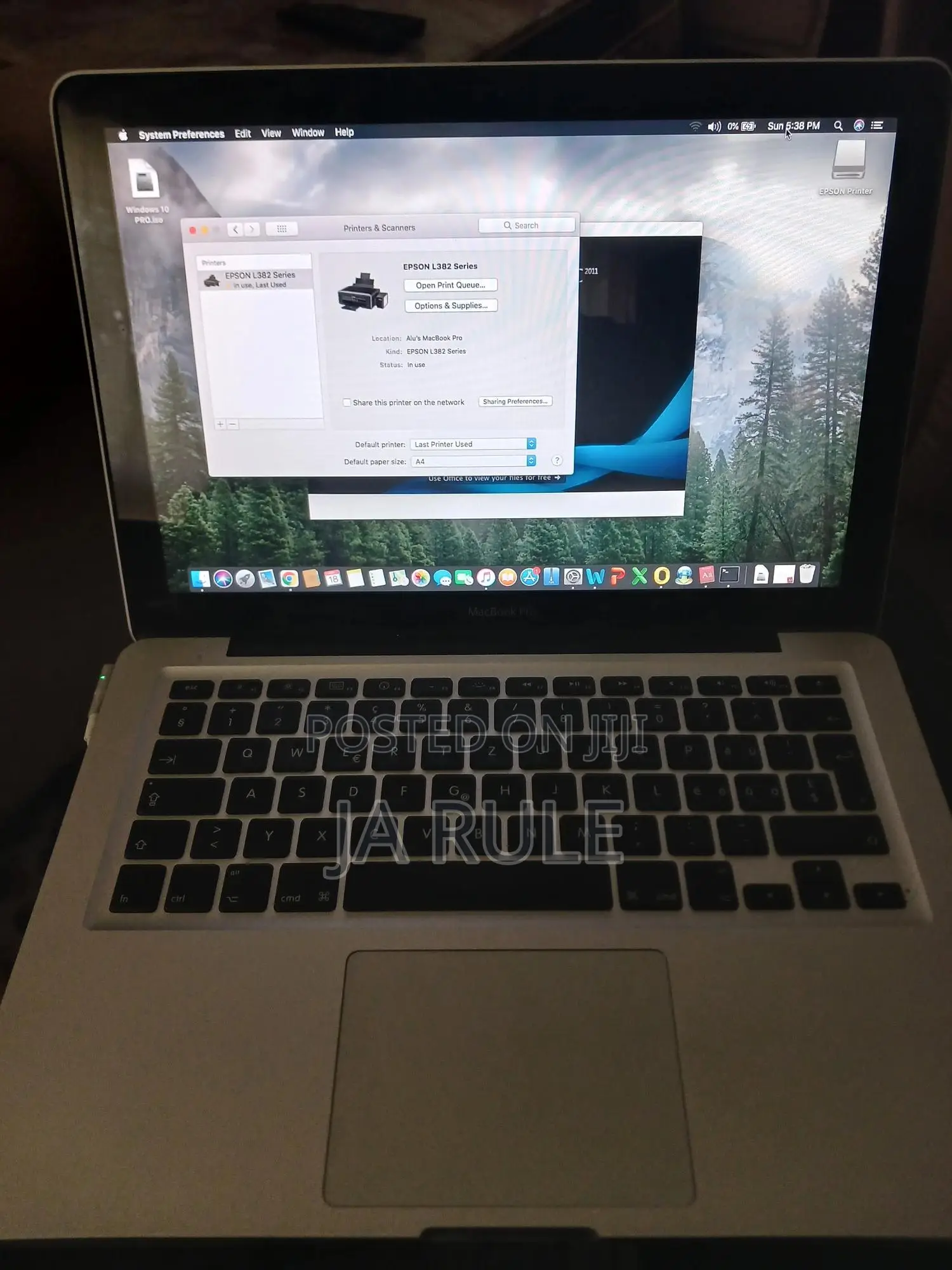 Laptop Apple MacBook 2015 8GB Intel Core I3 HDD 500GB