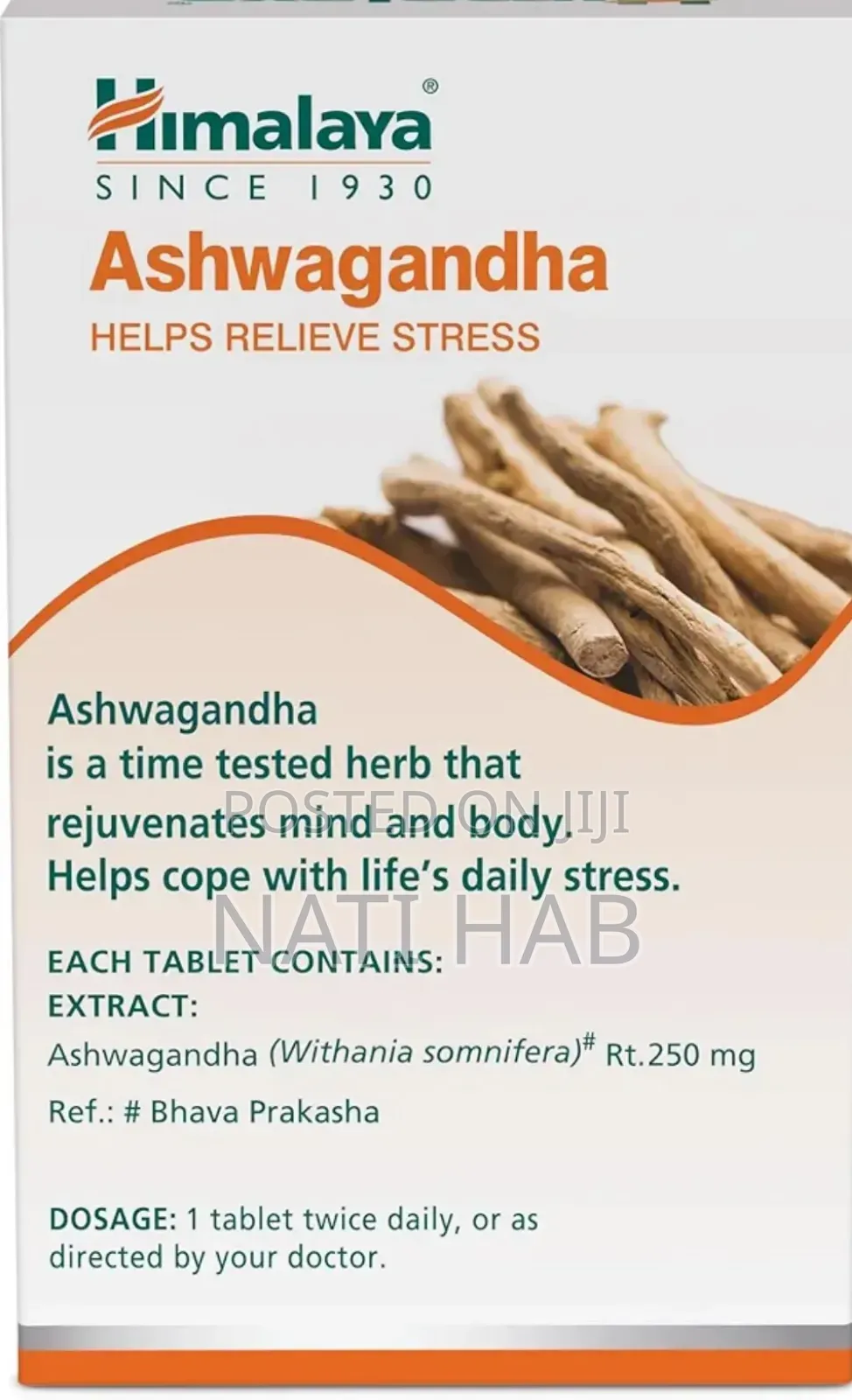 Ashwagandha 120 Tablets